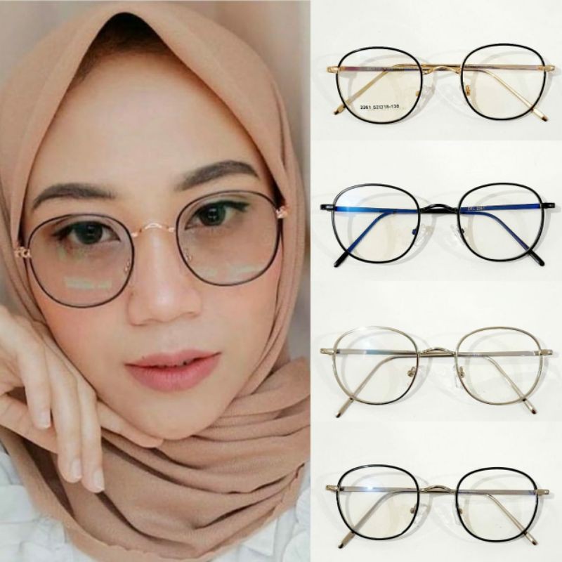 Kacamata 2261 , Lensa Minus , Kacamata Antiradiasi, Kacamata Korea kacamata Best seller