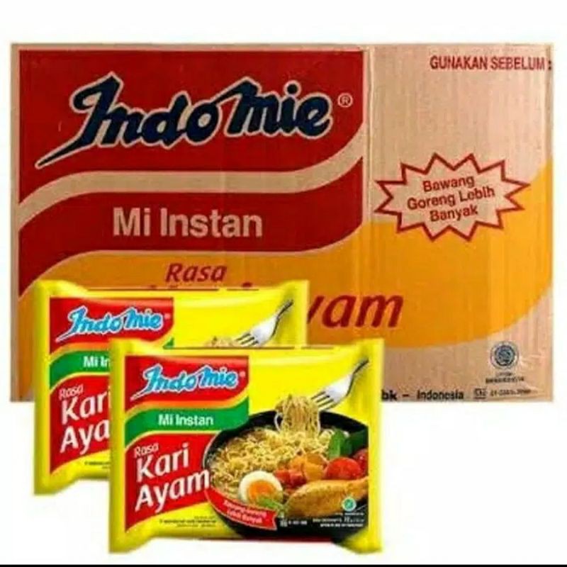 

indomie kari ayam 1 dus (isi 40 pcs)