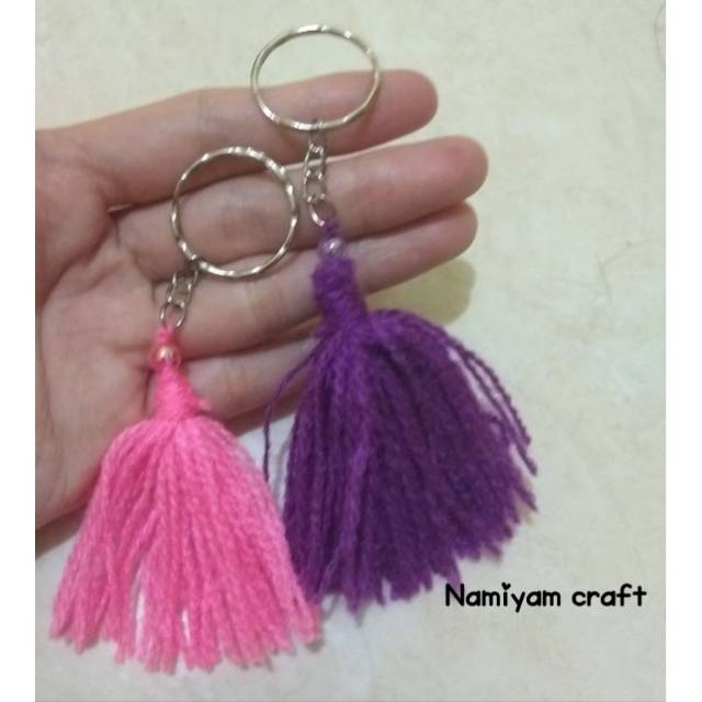 Gantungan kunci tassel murah | Aksesoris tas | Souvenir gantungan kunci