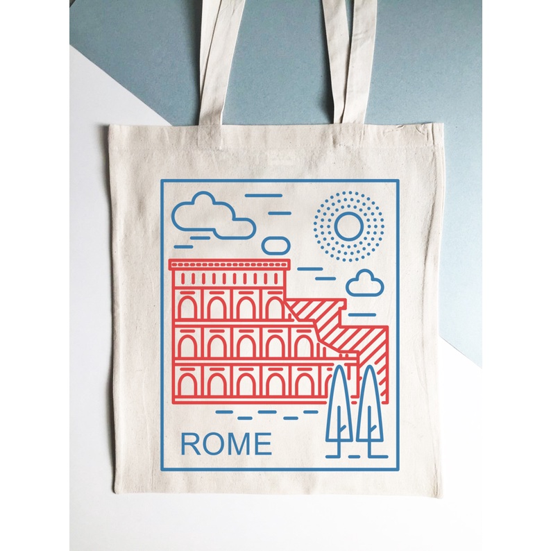 Tas Tote Bag Wanita Penutup Resleting