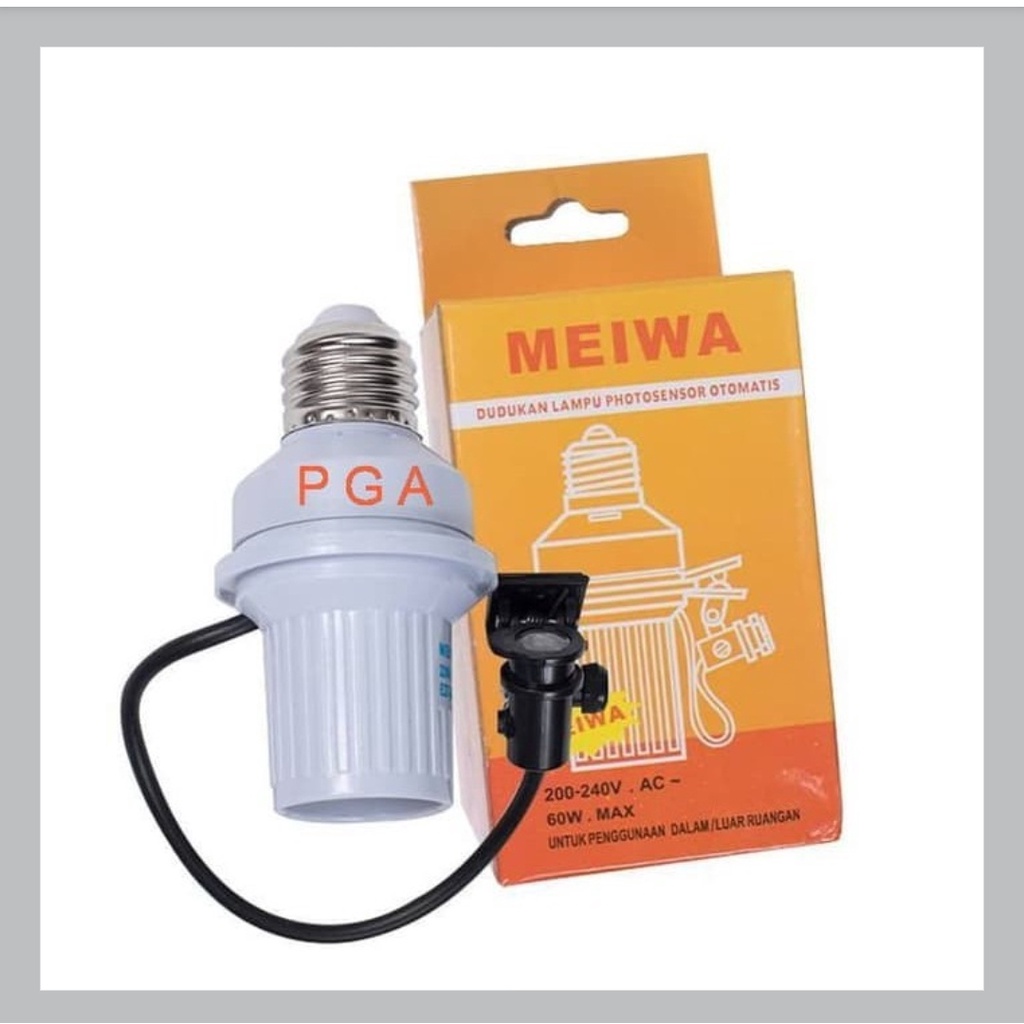 Fitting Sensor Cahaya / Fitting Lampu Sensor Cahaya Siang Malam