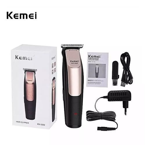 KEMEI KM 3202 HAIR CLIPPER ALAT POTONG RAMBUT CHARGER CUKURAN CAS