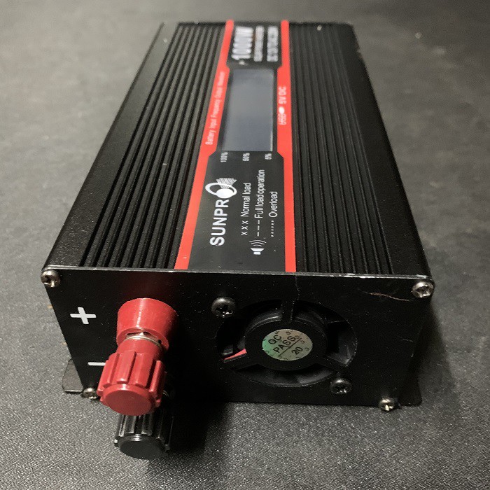 Power Inverter Sunpro PI-10 1000W DC to AC 12V