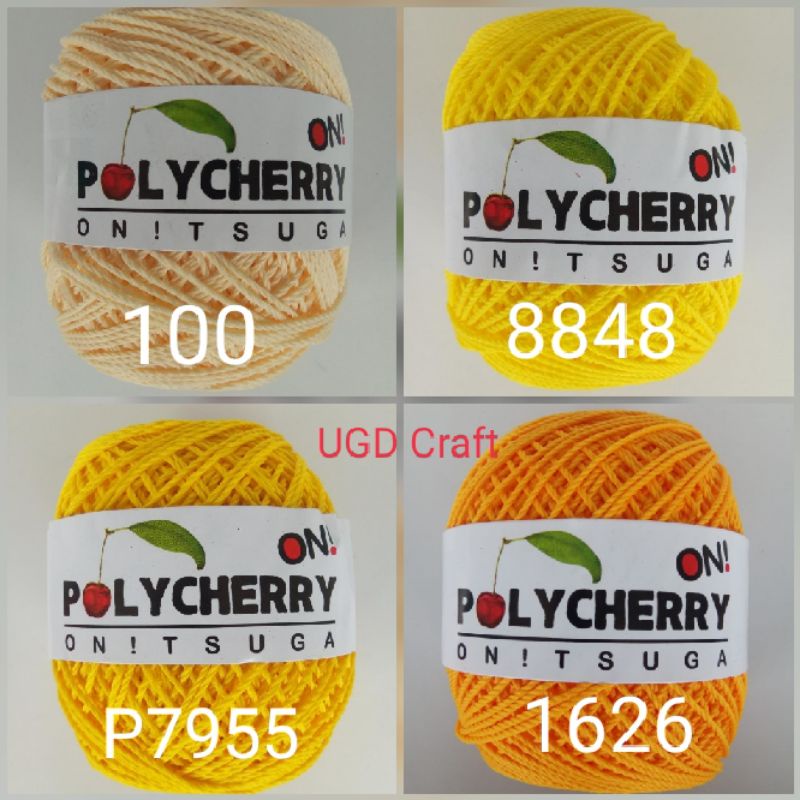 (Part 1) Polycherry Onitsuga / Benang Poliester