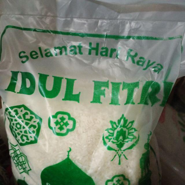Paling Laku%  Plastik Beras Idul Fitri 2,5kg (100lbr) ..,,,,,,,,!