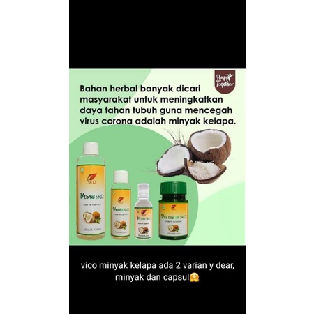 

minyak kelapa/vico oil