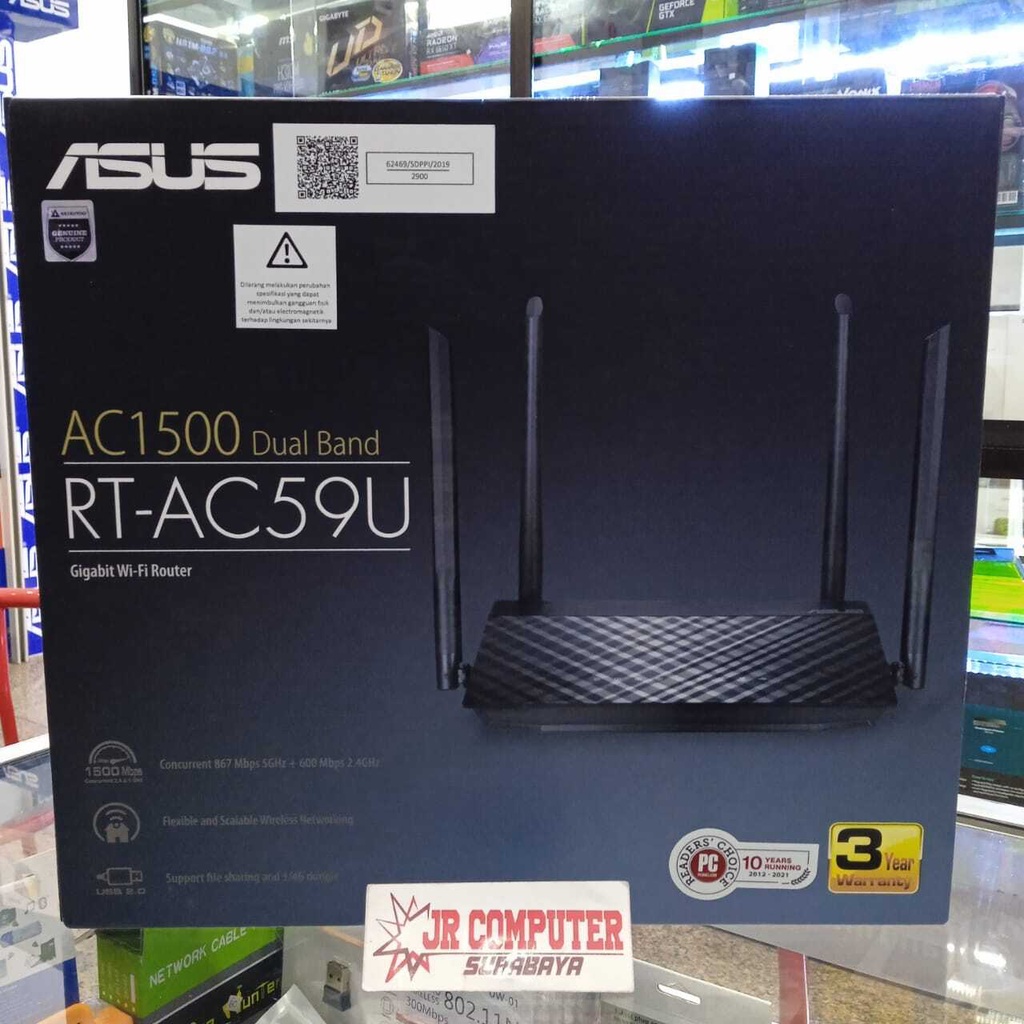 ASUS AC1500 DUAL BAND | RT-AC59U