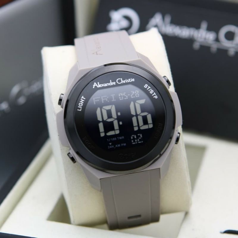 Jam Tangan Alexandre Christie AC 9342 Pria / AC9342 MH Grey Original