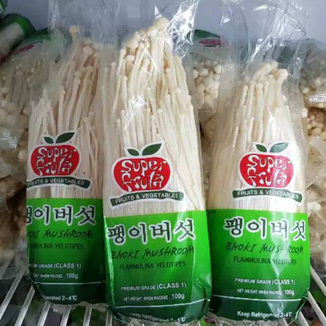 

Jamur enoki (per pack) dappor Nyai pasar online