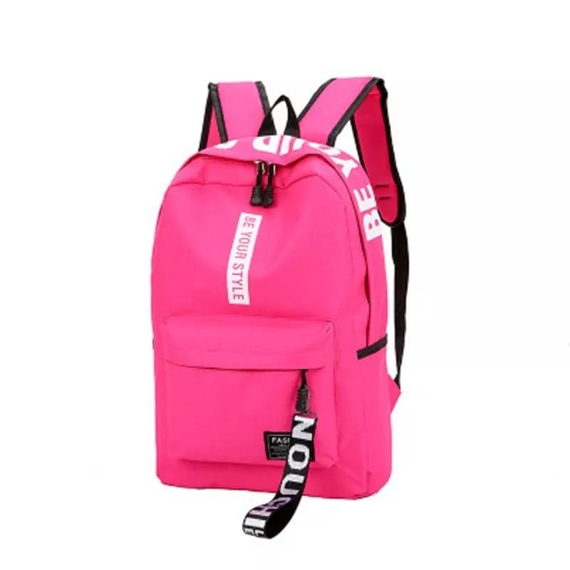 ZAMZAM  TAS BE YOUR STYLE - Tas Ransel Backpack Korea Ransel Sekolah SWAG B