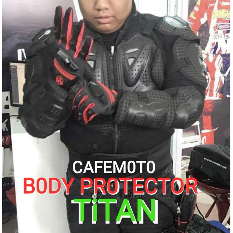 Body Protector fx Titan armor Bodi amore protektor pelindung badan + lengan