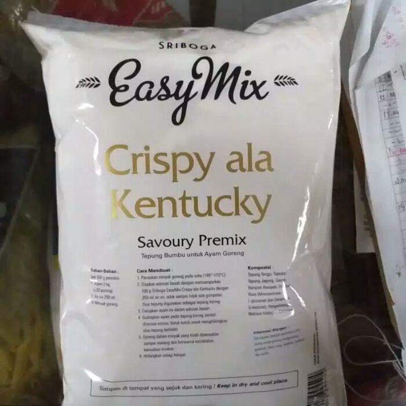 

Tepung Sriboga Easymix ala Kentucky 1kg