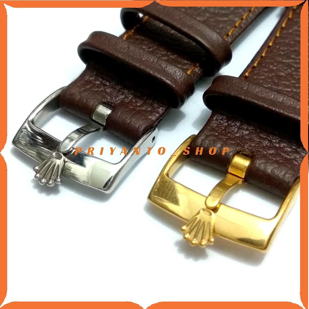 Buckle Pengunci Pengait Tali Jam Rolex Full stainles 316L 16 18mm Logo