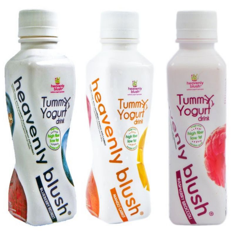 

HEAVENLY BLUSH Tummy Yoghurt Drink 180ml - Minuman Tummy Yogurt HEAVENLY BLUSH