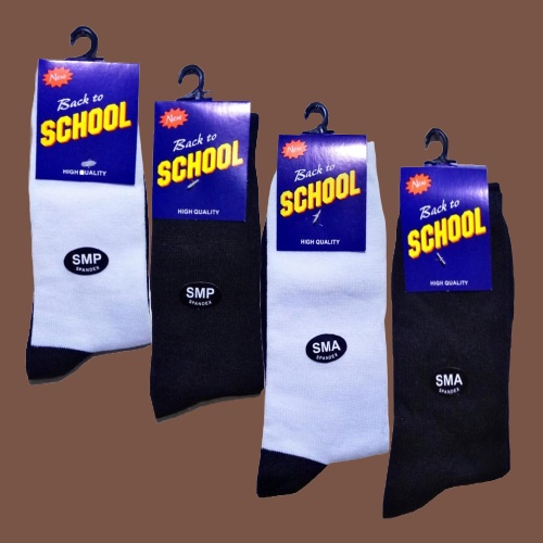 KAOS KAKI SEKOLAH, KAOS KAKI SD SMP SMA, KAOSKAKI / Kaos Kaki SD SMP SMA Putih Hitam, Anak Sekolah Tebal Laki Laki Perempuan Cowok Cewek Pria Wanita SUPERSOCK