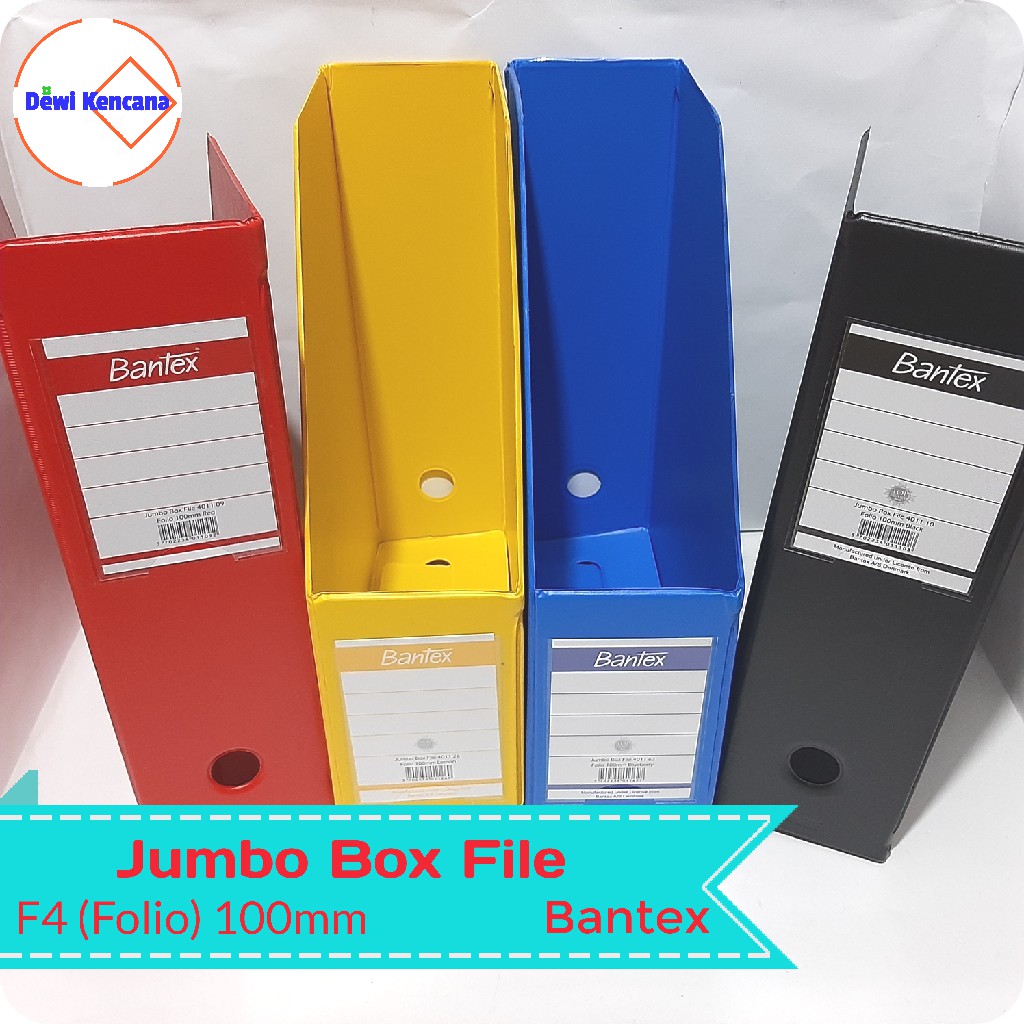 

Jumbo Box Magazine File Folio Bantex