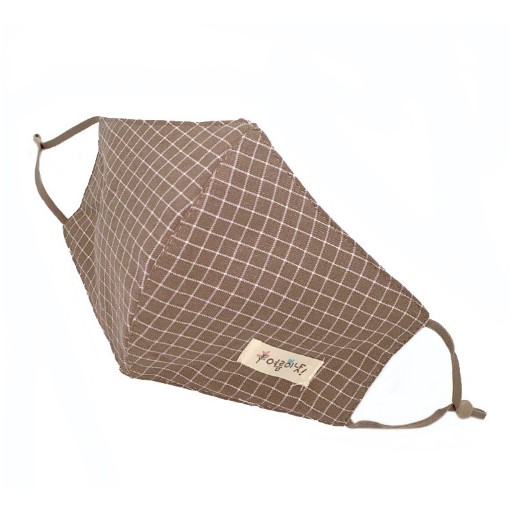 

La Floret 1 pc Masker Kain Non-Medis 3 ply BROWN Anti-Bacteria Extra Thick Protection Cotton Mask