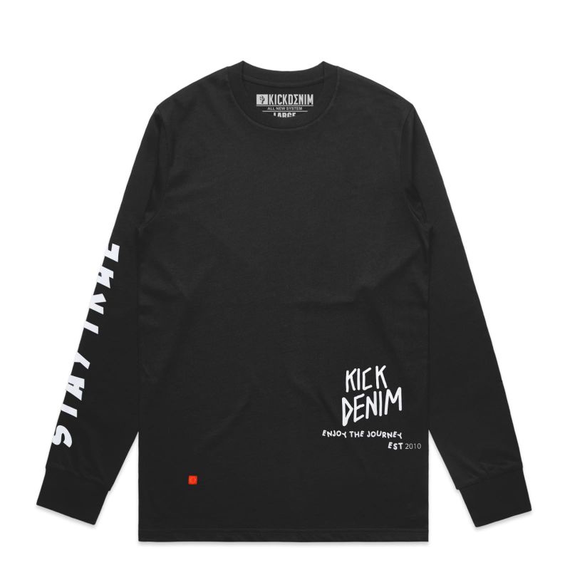 Kaos Panjang Kick Denim Original