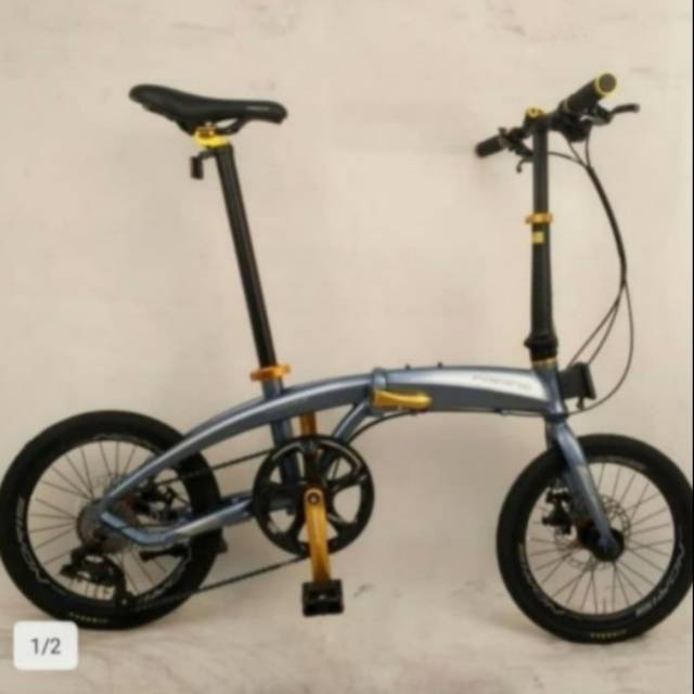 Sepeda Lipat Pacific Noris 2.3 20 Inch (Grey)