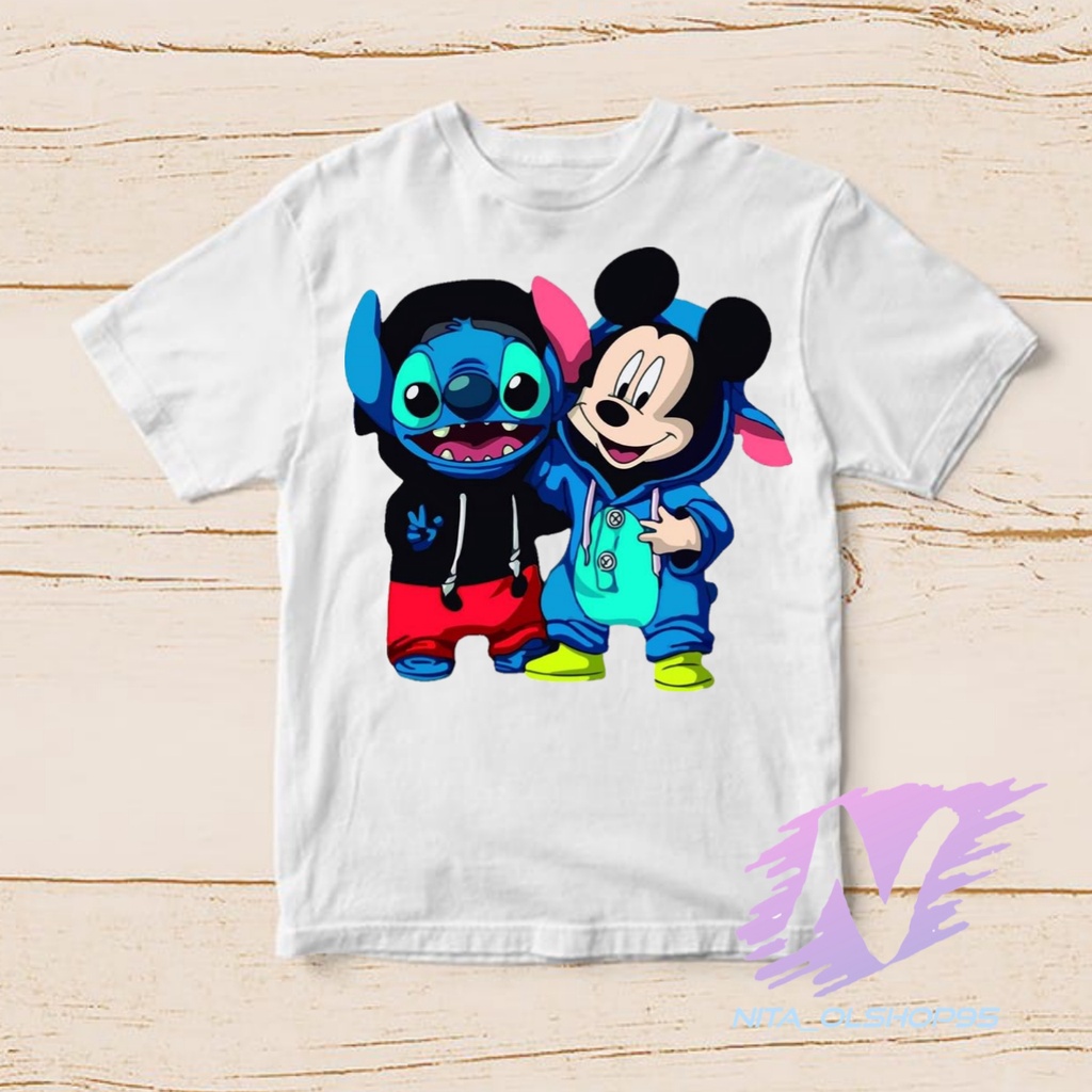 baju kaos anak mickey mouse kaos kartun anak