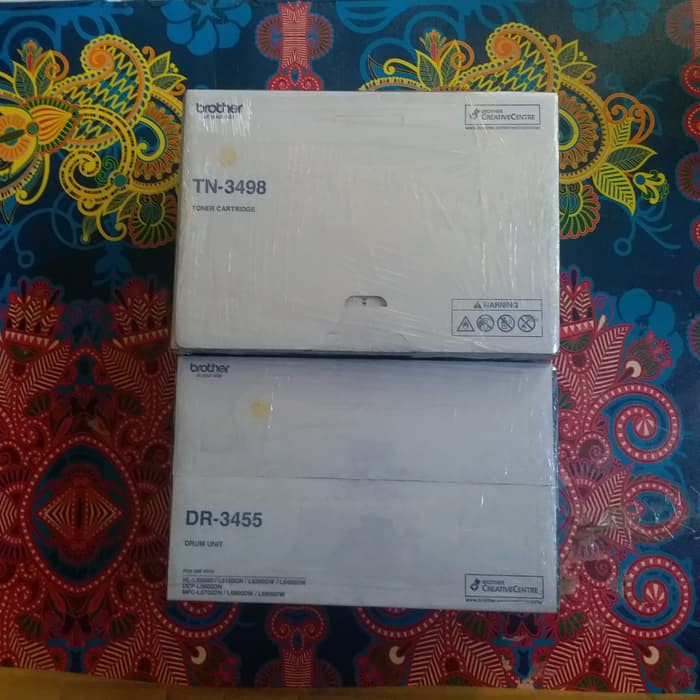 

TONER PAKETAN BROTHER TN-3498 AND DR-3455 ORIGINAL