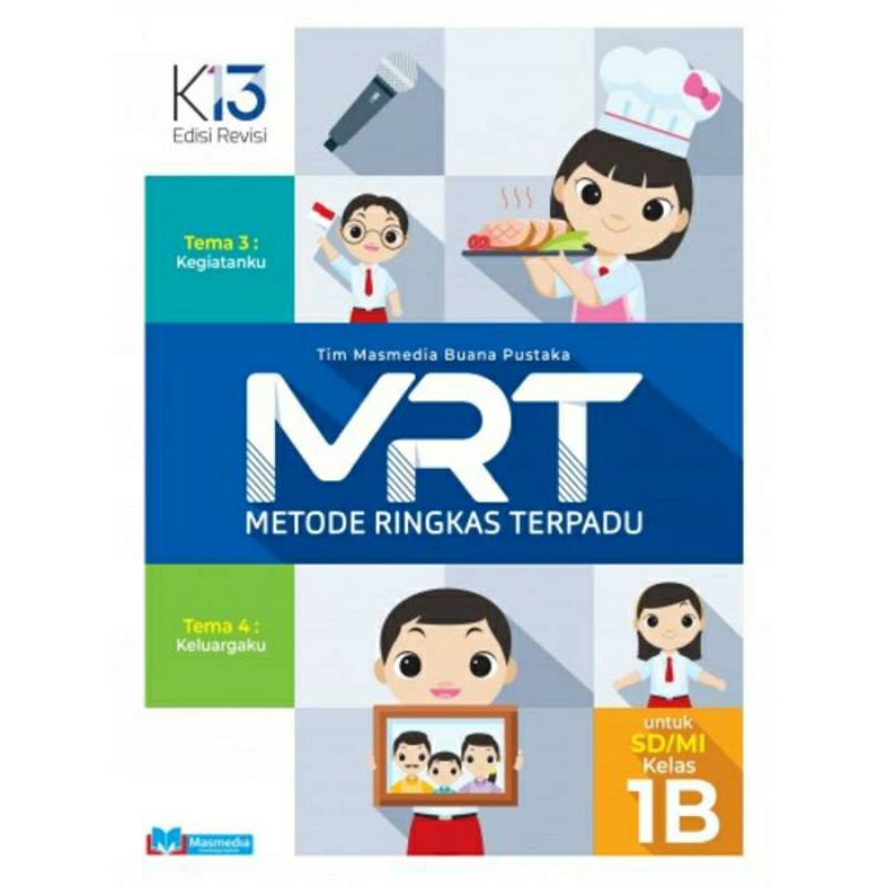 Buku (MRT) Metode Ringkas Terpadu 1B SD/MI Kelas 1