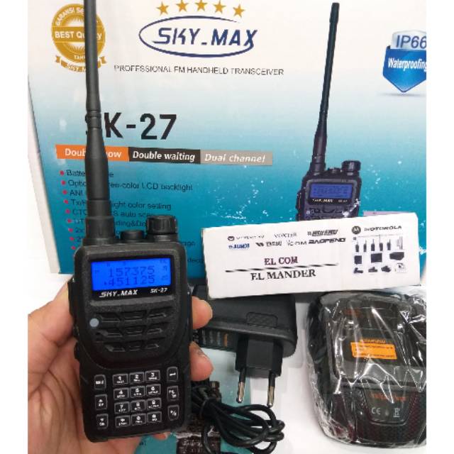 HT SKY MAX SK 27 DUALBAND - JUAL HT SKY MAX SK27 DUALBAND MURAH