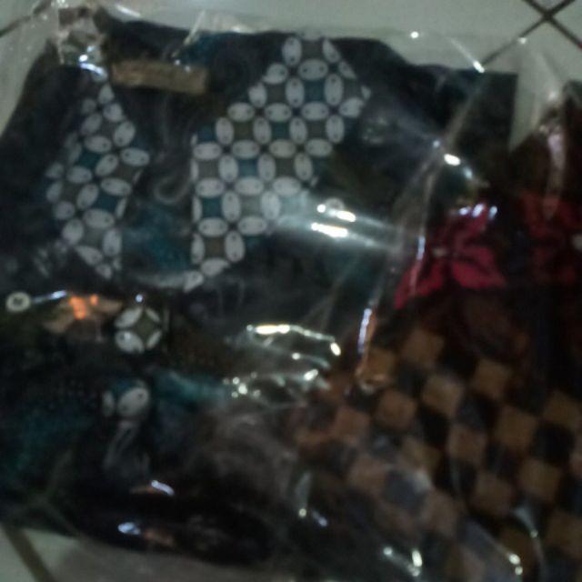 Batik Tunik Shibori Ziper Depan Terbaru Size S-3l / Hrb026 Yelbor