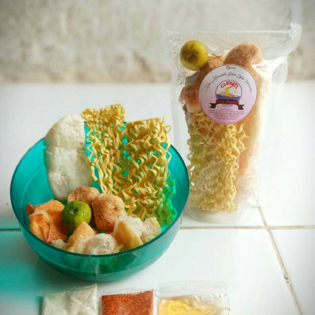 

Cuanki instan homemade - isi full pedas mantul