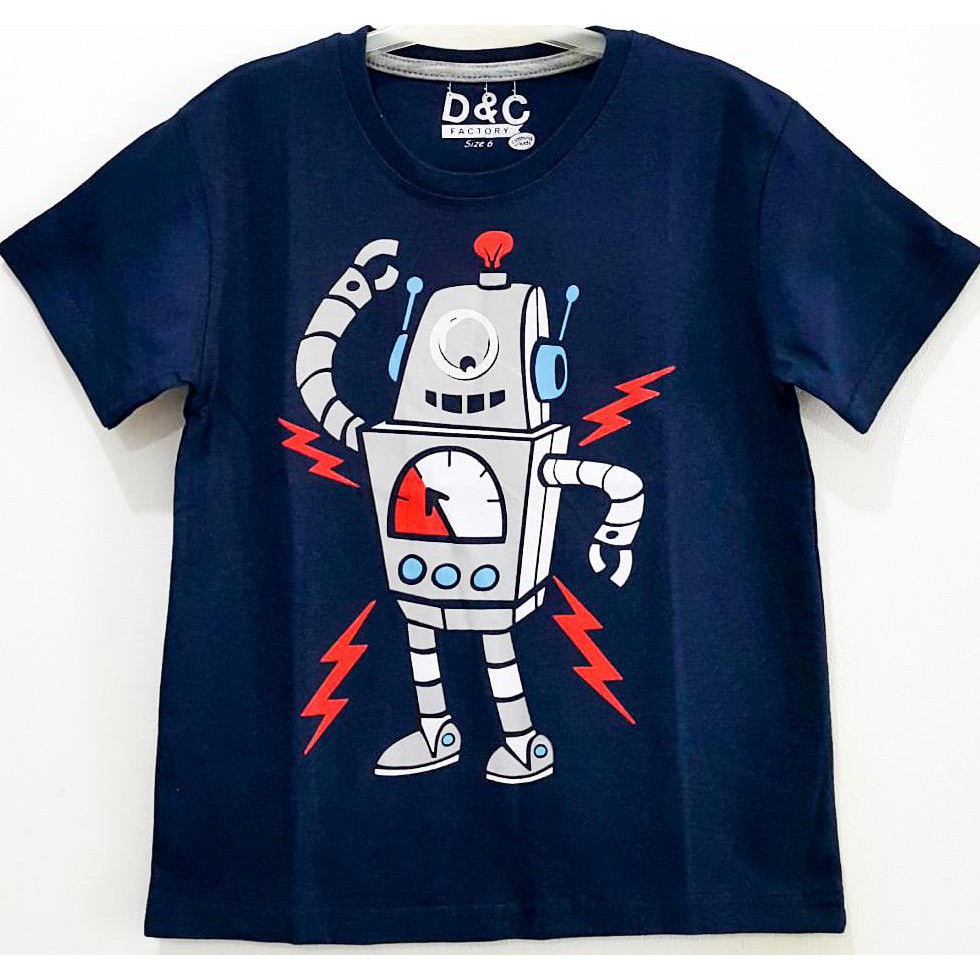  kaos  anak  laki  laki  karakter robot Shopee  Indonesia