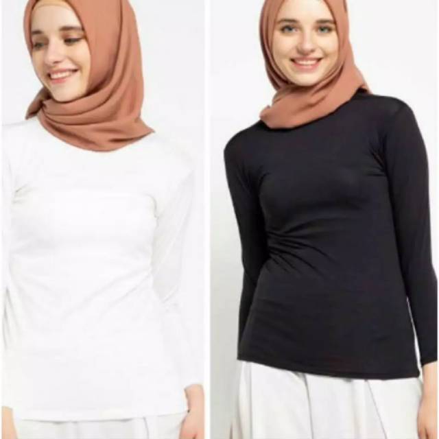 KAOS PANJANG INNER POLOS // MANSET DALAMAN GAMIS