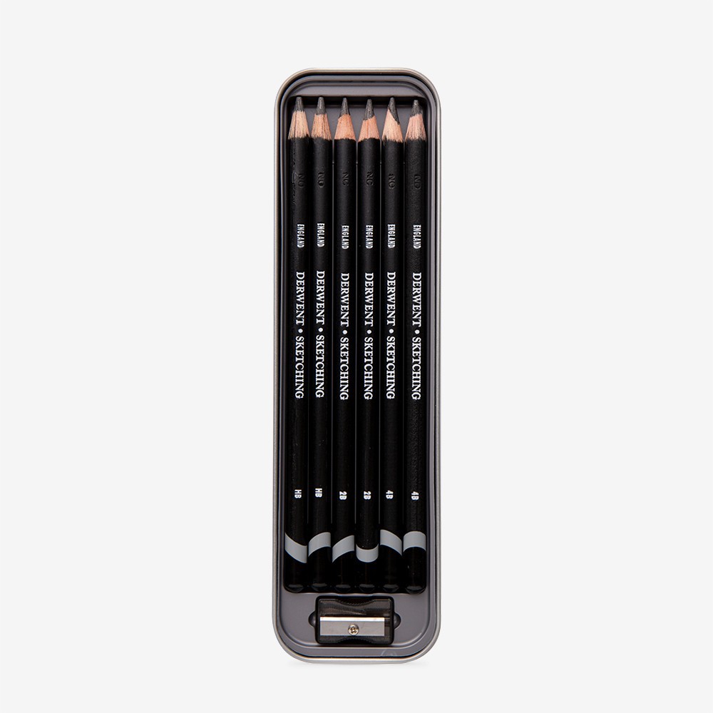 Derwent Sketching Pencils 6 Tin