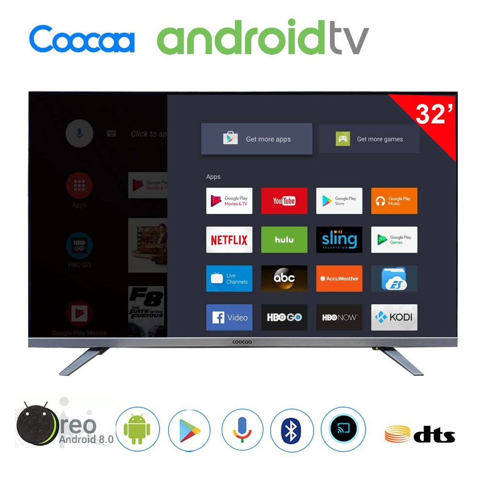 [SHOPEE10RB] Coocaa 32 Inch Digital Smart Android LED HD TV