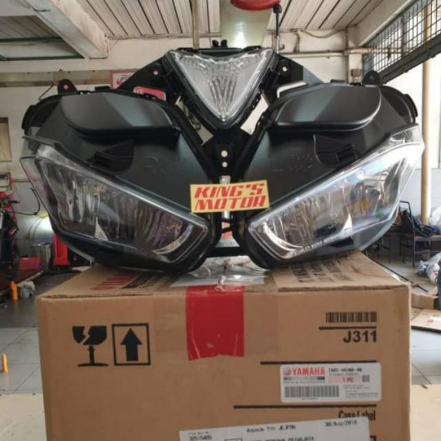 ORIGINAL REFLEKTOR HEADLIGHT HEADLAMP LAMPU DEPAN YAMAHA R25 R25