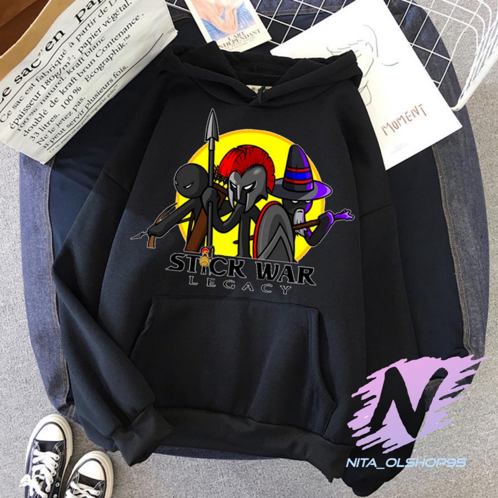 HOODIE ANAK STICKMAN SWEATER STICKWAR LEGACY WARIOR