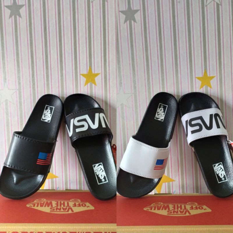 Sandal Vans NASA sendal slop casual murah grade original