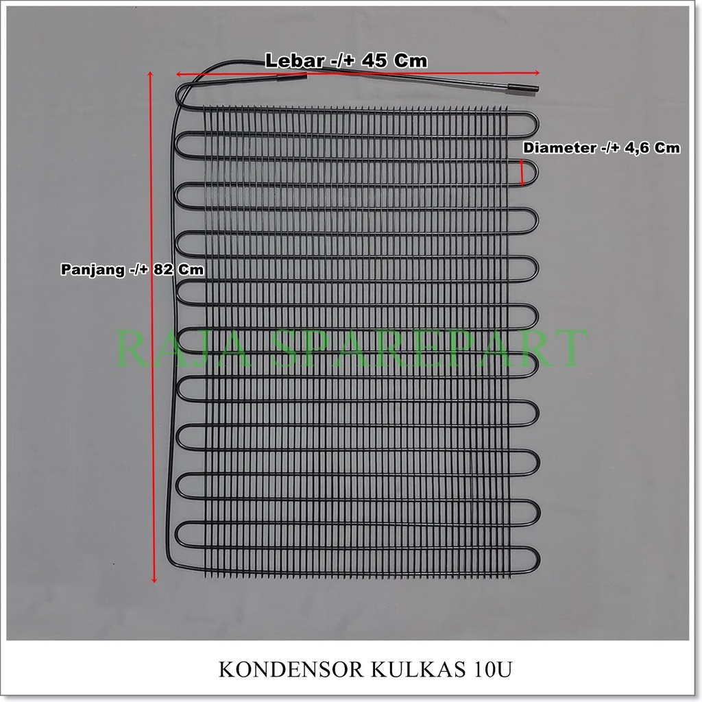 [HARGA 1 DUS = 10 BIJI] Condensor Kulkas 10U / Kondensor Ulir 10Uben Universal