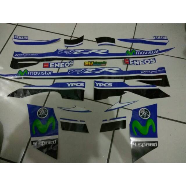 Striping fizr movistar yamaha
