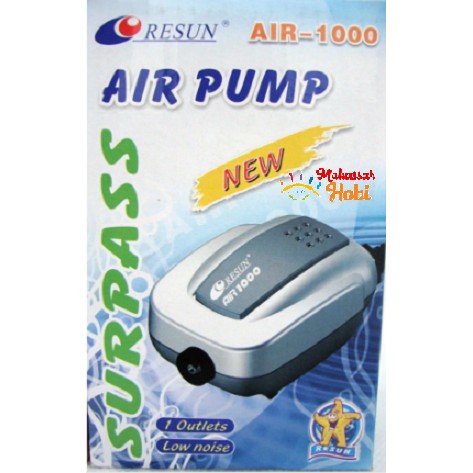 Pompa Udara RESUN AIR-1000 Air1000 Aerator Air Pump Aquarium Kolam