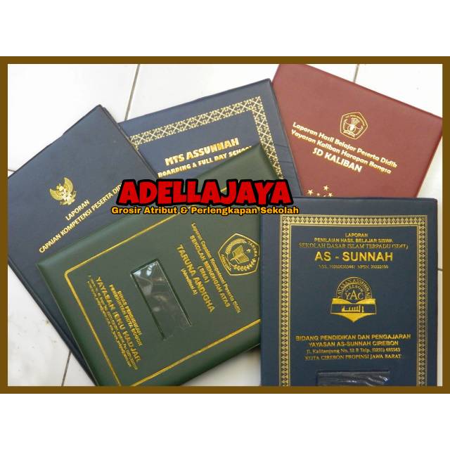 

Map Raport/Ijazah Embos Custom Murah (Tanpa Siku) - Atribut Sekolah