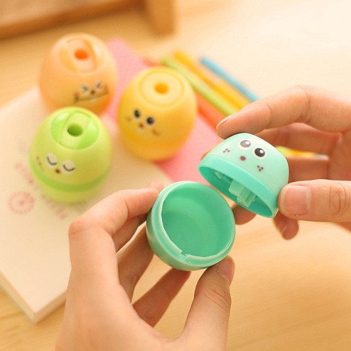 

Rautan Pensil Model Telur - Multi-Color