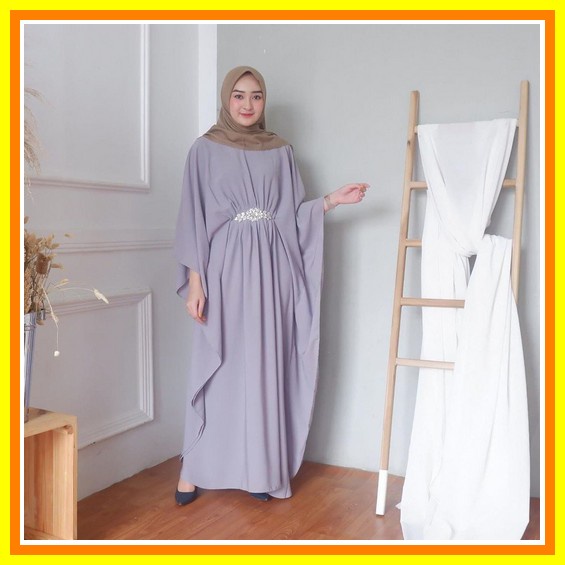 Kaftan Wanita Kondangan | Kaftan Putih Mewah | Kaftan Jumbo | Kaftan Premium | Kaftan Remaja | Dress