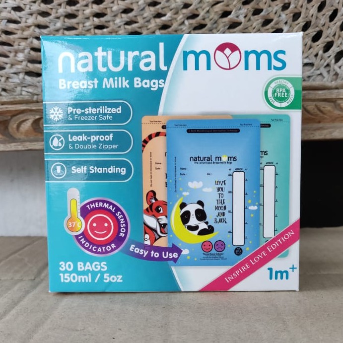 Kantong Asi Natural Moms 150ml / Kantung ASI Natural mom mix / Natural Mom Breast Milk kantong susu