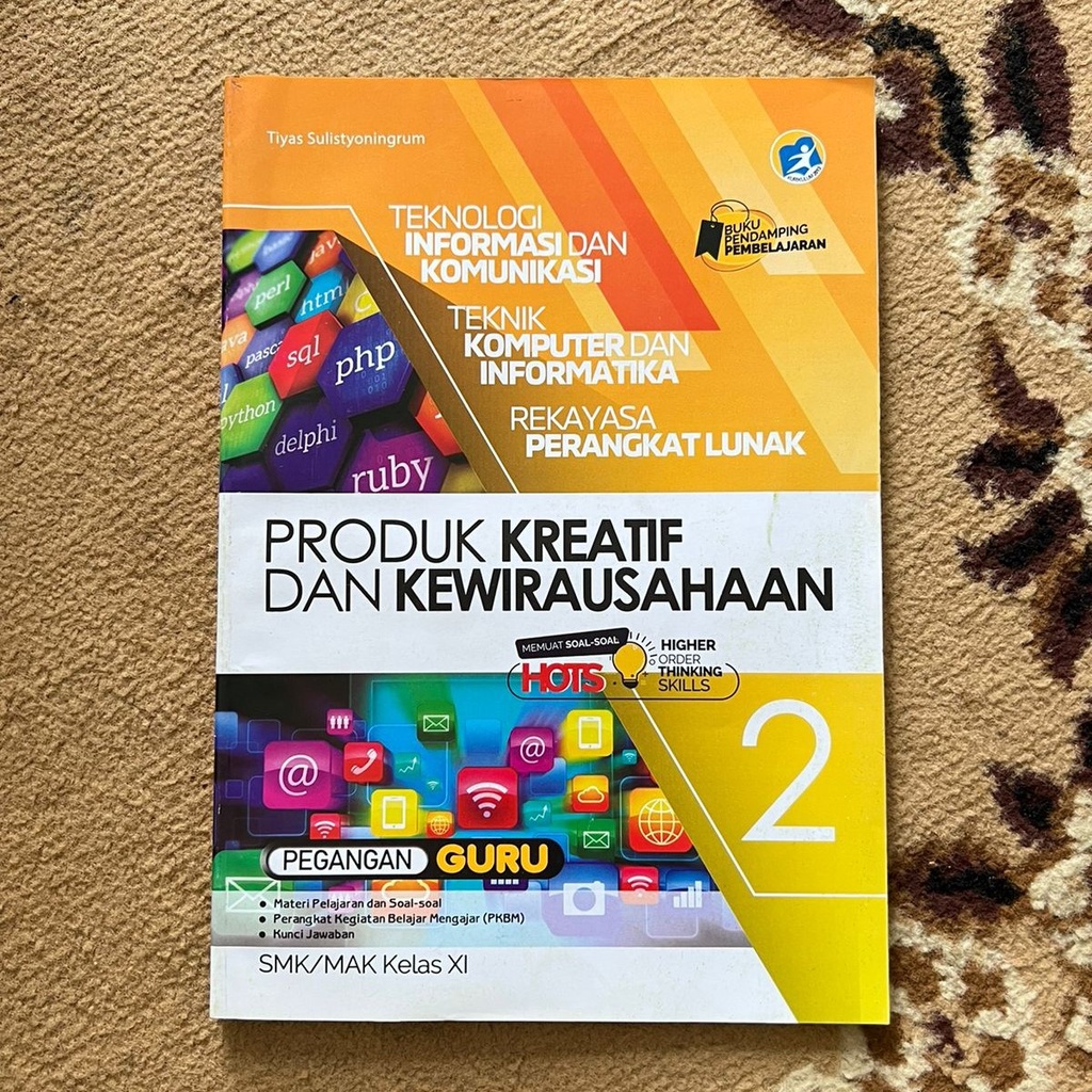 Jual Modul Guru Produk Kreatif Dan Kewirausahaan Pkk Rpl Smkmak Kelas Xi Shopee Indonesia 5514