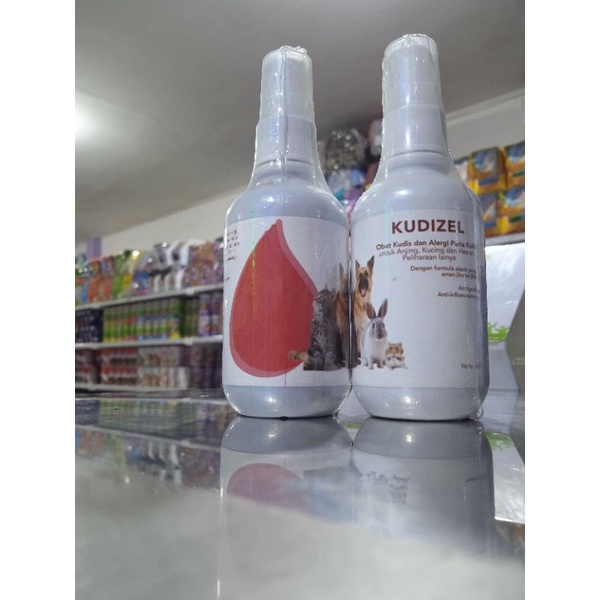 KUDIZEL spray obat kudis dan alergi kulit hewan 60ml