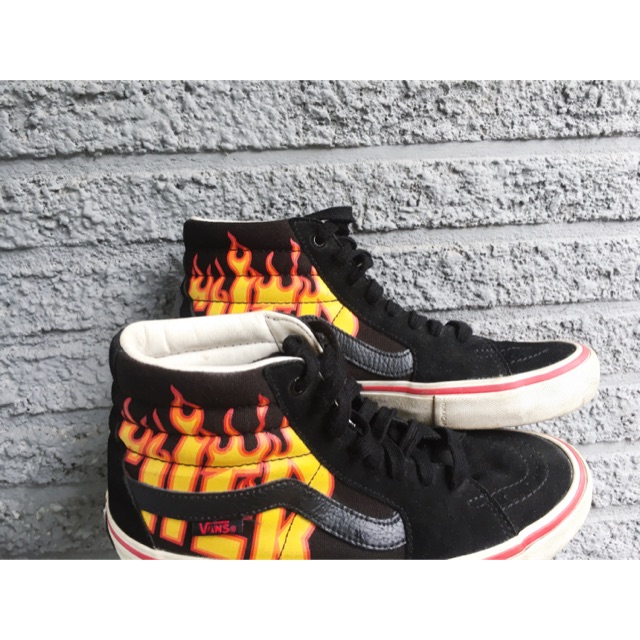 vans x thrasher high tops