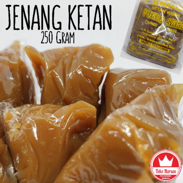 

JENANG KETAN PUSPASARI KHAS PURWOKERTO 250 Gram [Harum Snack Official]ORIGINAL/WIJEN CEMILAN OLEH OLEH MAKANAN