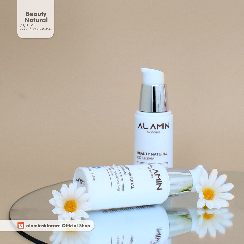 Alamin Beauty Natural Cc Cream   | Whitening/Glow/ToneUp/Base MakeUp Natural |