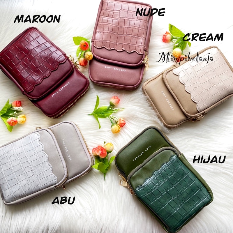 FOREVER YOUNG DOMPET HP SLING BAG IMPORT