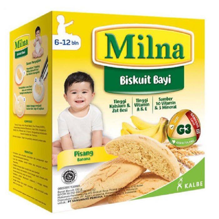 

MILNA BISKUIT PISANG 130 GR